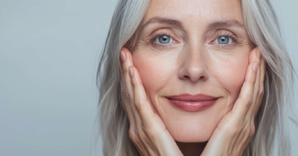 woman with glowing skin after Morpheus8 in Cypress, TX
